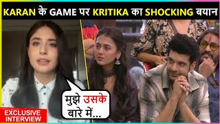 Kritika Kamra SHOCKING REACTION On Karan’s Game In Bigg Boss 15  Talks About Her Friendship [upl. by Handal]