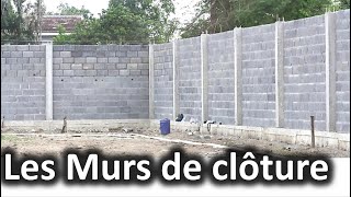 Les murs de clôture  fondations hauteur et longueur maximale conseils importants [upl. by Conn451]