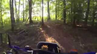 Suzuki DR200 Trail Riding [upl. by Yvonner]