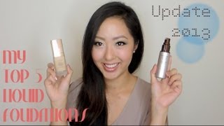 REVIEW My Top 5 Liquid Foundations  Matte Summer Foundation RoutineTutorial [upl. by Artus156]