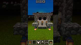 minecraft guard statue 👻subscribe [upl. by Ahens]