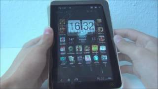 HTC Flyer UnboxingTestReview [upl. by Radack]