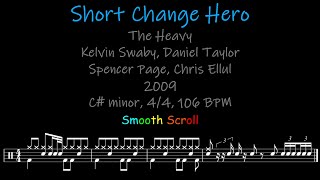 Short Change Hero Chords Lyrics and Timing [upl. by Cleodal]