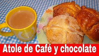 Atole de café y chocolate [upl. by Dart]