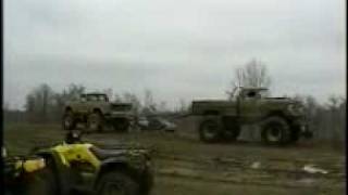 quadzilla pulling against bucks big truck from ripley [upl. by Lacagnia137]