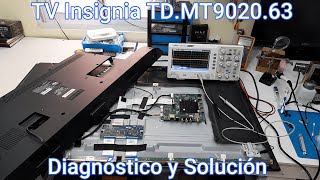 👉TDMT902063 ✔️INSIGNIA NS43F301NA22 CON FALLA DE ENCENDO Diagnóstico y Solución paso a paso [upl. by Aneehsirk]