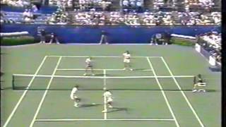 SabatiniGraf v NavratilovaMandlikova US Open 1989 pt6 [upl. by Babbette]