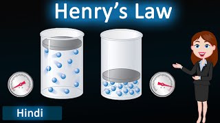 Henrys Law  3D Animated explanation  class 12th chemistry  solutions [upl. by Albemarle]