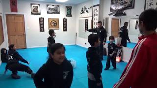 Kung Fu Kids  Dodgeball  Dec 14 2018 [upl. by Kaufman]