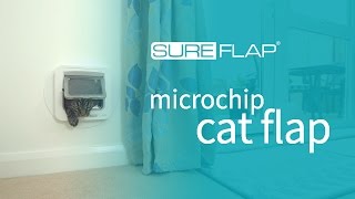 How to locate the serial number  SureFlap Microchip Cat Flap [upl. by Yerffoej925]