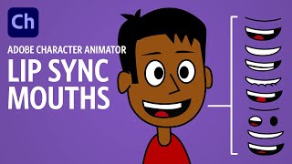 Creating Lip Sync Mouths Adobe Character Animator Tutorial [upl. by Sucirdor188]