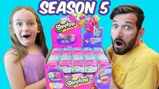 SHOPKINS Season 5 Blind Bag UNBOXING Petkins FULL CASE of 30 PACKS Shopkins HAUL [upl. by Aisinoid487]