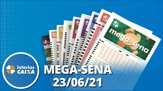 Resultado da Mega Sena  Concurso nº 2383  23062021 [upl. by Felisha]