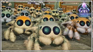 Someone Filled My Base With 100 Jumping Spiders   ARK Aberration Episode 22 [upl. by Aronoh]