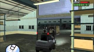 GTA San Andreas Прохождение Ограбление дяди Сэма миссия 12 [upl. by Aicirtam399]