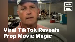 Prop Master Reveals Movie Magic Secrets on TikTok  NowThis [upl. by Hulton]