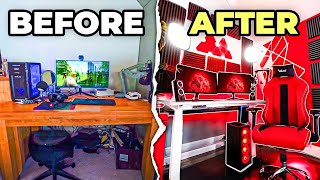 My Subscriber Had A Messy Setup…So I Built His Dream Gaming Room [upl. by Arva]