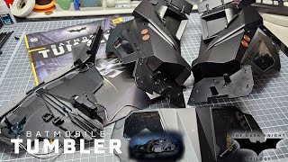 Build the 18 Scale Batmobile Tumbler from Hachette Partworks  Part 8388 [upl. by Drexler543]