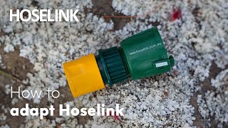 How to adapt Hoselink to other products including pressure washers sprinklers amp more [upl. by Mailliw]