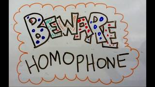 Homophone Rap CJ SHAW [upl. by Terrie]