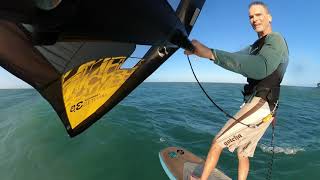 20240118 Wing foiling in Cabarete with Marc and Kassie [upl. by Idden]