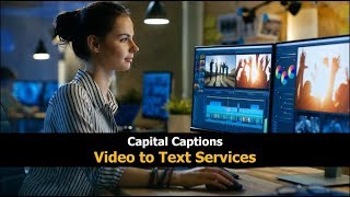 Video to text services [upl. by Ahtnams]