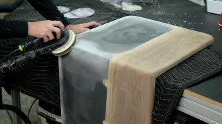 Waterfall Epoxy Table Build [upl. by Demakis]