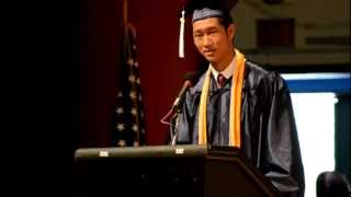 Raymond Kim PlainviewOld Bethpage High Schools Valedictorian Class of 2012 [upl. by Ahsiliw]