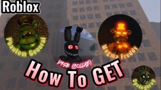 How To Get DFSB Collab In FNaF Project Fazbear 🍬halloween🍬 [upl. by Small]