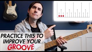 Practice This to Improve Your Groove Rhythm Exercises for Bass Guitar [upl. by Balbur786]