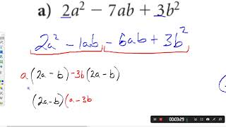 Factoring Trinomials with 2 Variables [upl. by Einahets712]