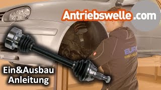 Antriebswelle beim Volkswagen Golf 4 IV wechseln [upl. by Cavanaugh973]