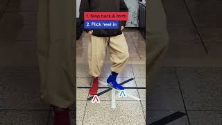 Dancin Footwork Trend Tutorial [upl. by Iuqcaj375]