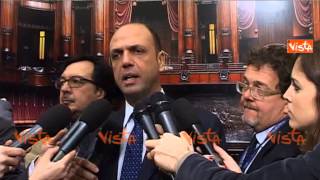 ALFANO OGGI SI ELEGGE PRESIDENTE DELLA REPUBBLICA POI PARLEREMO DI GOVERNO [upl. by Sisely396]