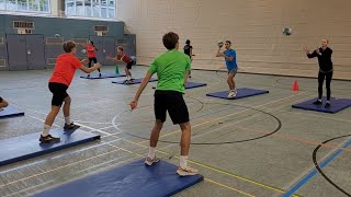 Spielerisches Wurftraining mit Handbällen [upl. by Ecyor]