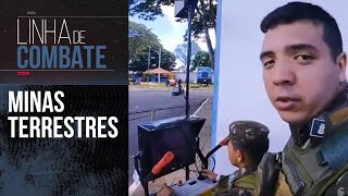 USO INDISCRIMINADO DE MINAS TERRESTES VEJA COMO MILITARES ATUAM NESTES CASOS  LINHA DE COMBATE [upl. by Ayin]