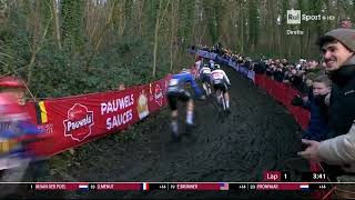 Cyclocross  World Cup 20222023  Gavere [upl. by Ardnuat]