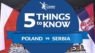 Poland vs Serbia  5 things to know  Road to the Mens EHF EURO 2018 [upl. by Aviv260]