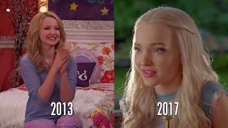 Avant amp Maintenant Dove Cameron  Descendants 2  Disney Channel BE [upl. by Nedrob]