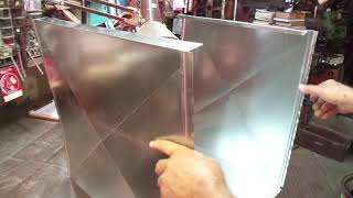 Furnace Return Air Plenum Fabrication [upl. by Emyle]