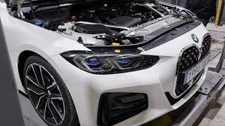 bmw 420i 컨버터블 출고후 첫 엔진오일 교환해주기 [upl. by Dannie]