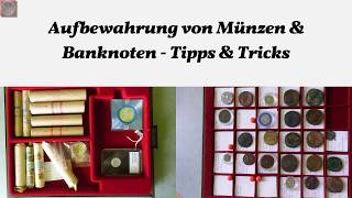 Aufbewahrung von Münzen und Banknoten  Tipps amp Tricks [upl. by Hisbe]