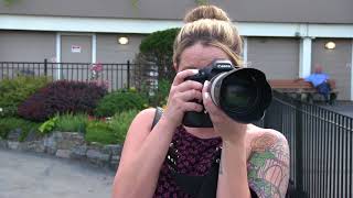 Melissa SimserIovino Saratoga Harness Track Photographer [upl. by Adyol303]