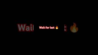 Wait for last 🔥 shorts [upl. by Harol710]