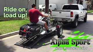 How to Motorcycle loader on a budget [upl. by Pantia]