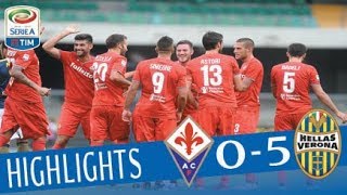 Verona  Fiorentina  05  Highlights  Giornata 3  Serie A TIM 201718 [upl. by Eyla846]