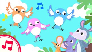 Flap Your Wings Together  Treetop Family  Kids Songs [upl. by Noir679]