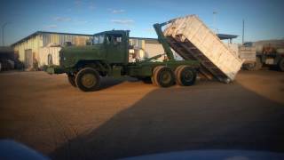 Military Hooklift M925 [upl. by Dewhirst116]