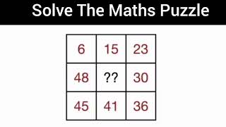 Can You Solve The Math Puzzle Math QuizFind The Missing NumberMathematics [upl. by Annasor]