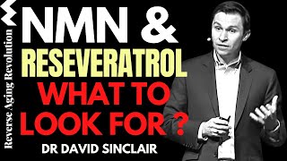 NMN amp RESVERATROL– WHAT TO LOOK FOR  Dr David Sinclair Interview Clips [upl. by Dnartreb]